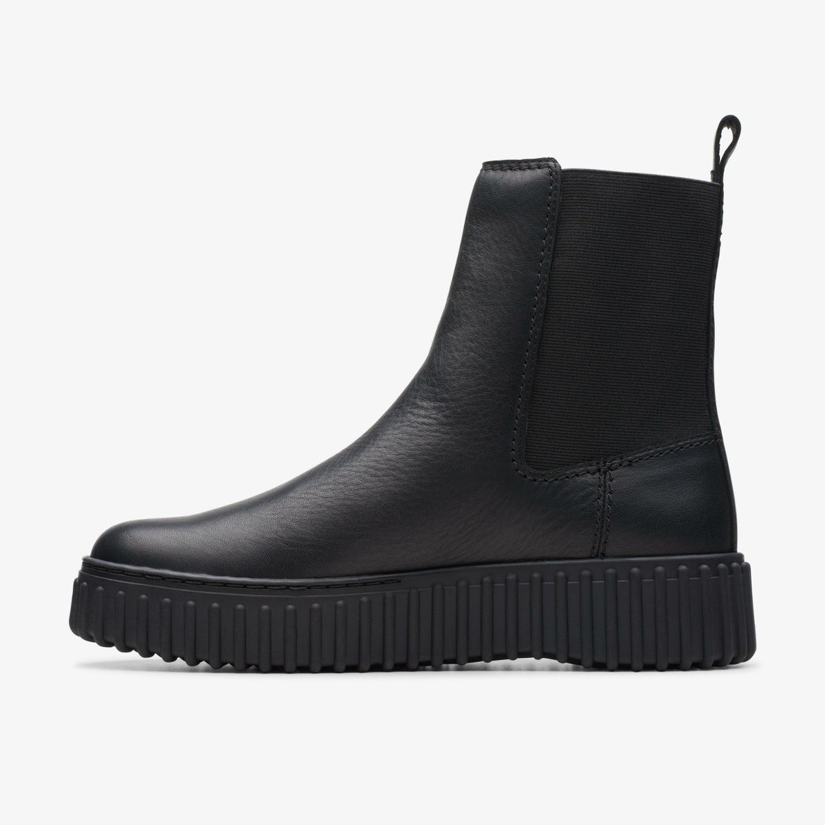 Clarks Torhill Maple Ankle Boot Black Leather