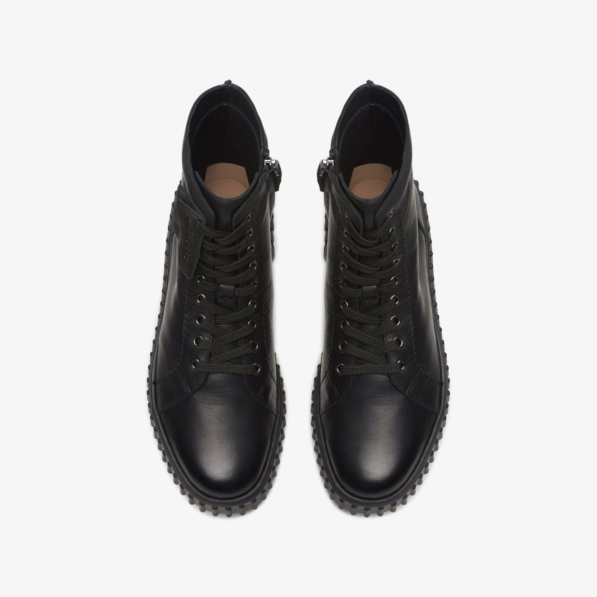 Clarks Torhill Rise Ankle Boot Black Leather
