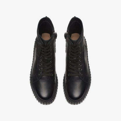 Clarks Torhill Rise Ankle Boot Black Leather