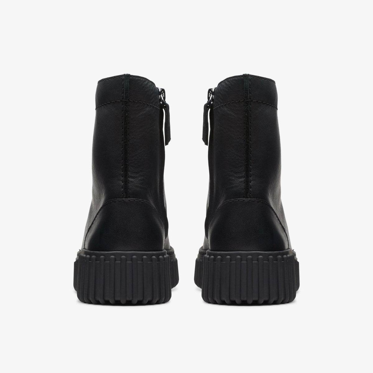 Clarks Torhill Rise Ankle Boot Black Leather