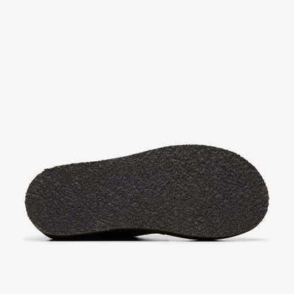 Clarks Trek Wedge Black Suede
