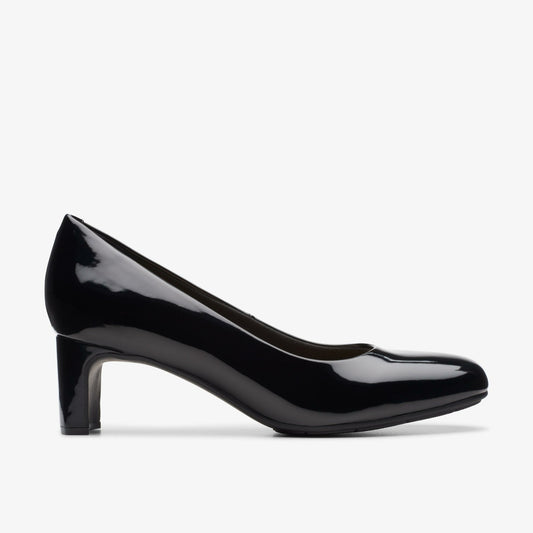 Clarks Kyndall Iris Black Patent