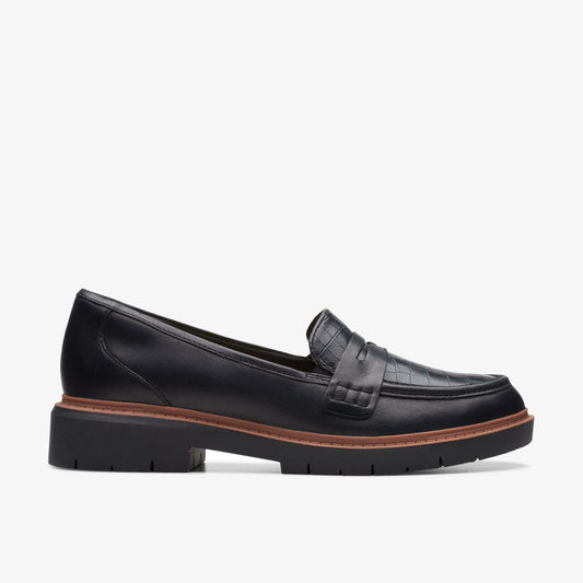 Clarks Westlynn Ayla Black Leather