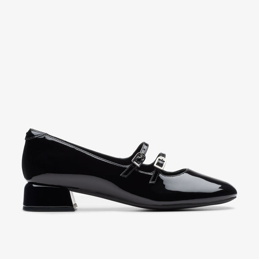 Clarks Daiss 30 Shine Black Patent