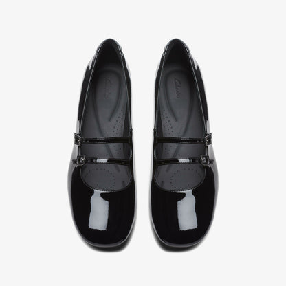 Clarks Daiss 30 Shine Black Patent