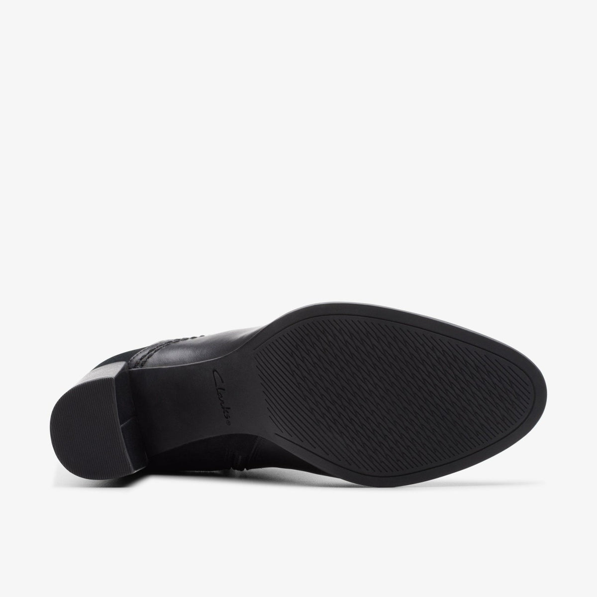 Clarks Freva 85 Buckle Black Leather