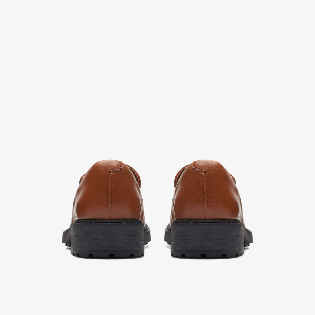 Clarks Orinoco 2 Penny Loafer Dark Tan Leather