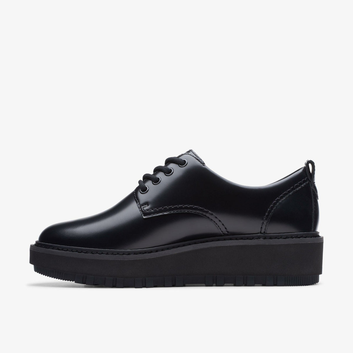 Clarks Orianna W Derby Black Leather