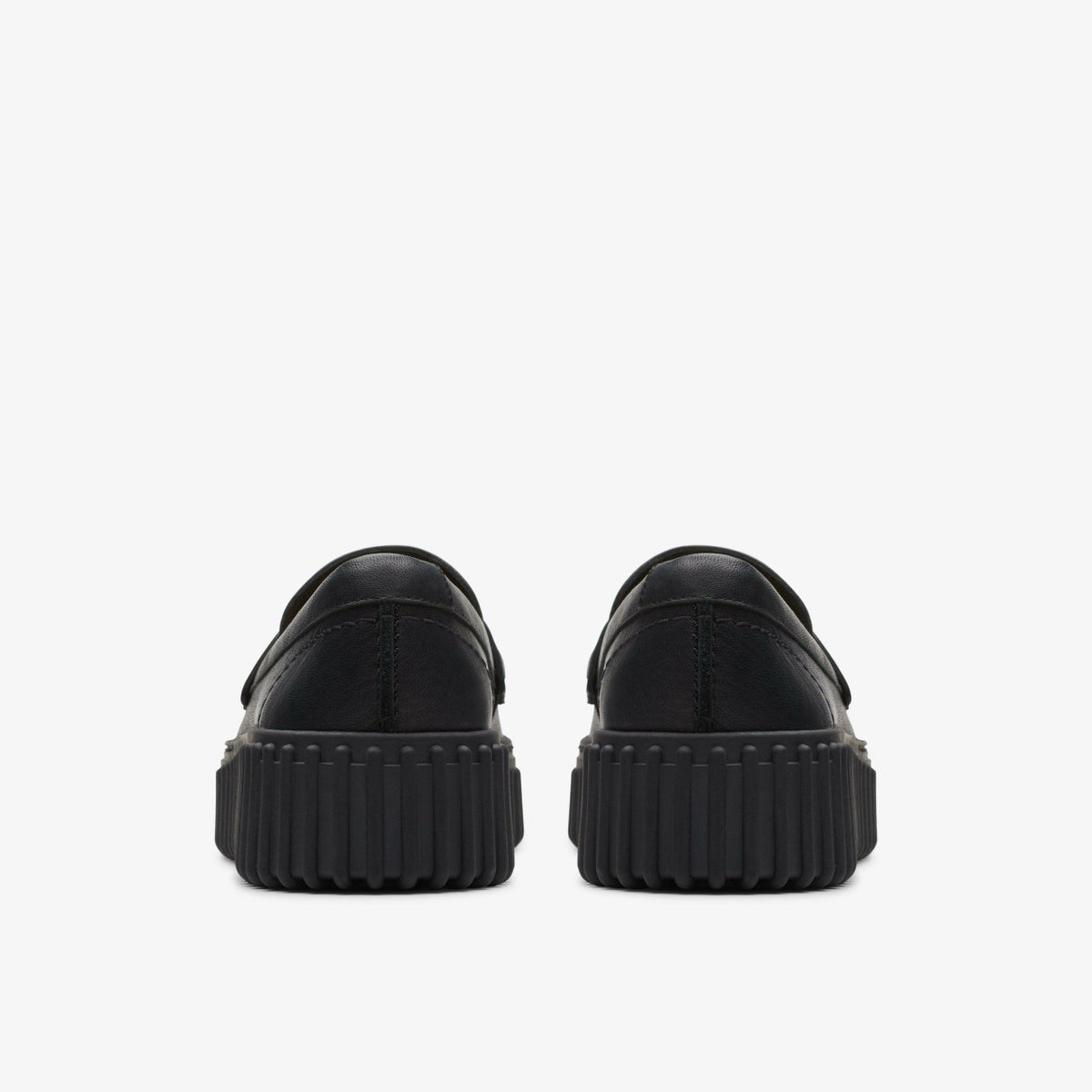 Clarks Torhill Penny Loafer Black Leather
