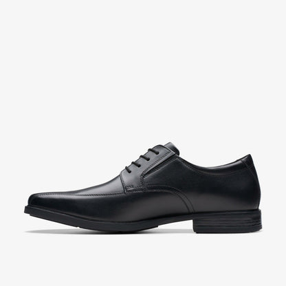 Clarks Howard Over Black Leather