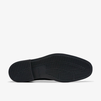 Clarks Howard Over Black Leather