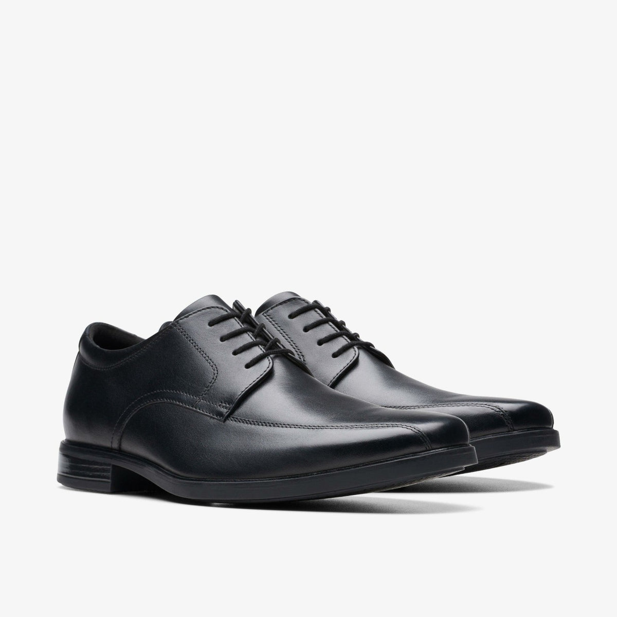 Clarks Howard Over Black Leather