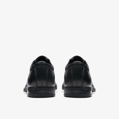 Clarks Howard Over Black Leather