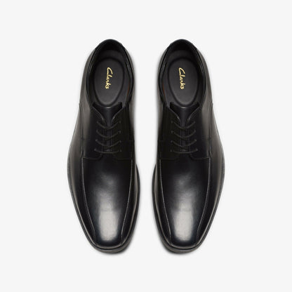 Clarks Howard Over Black Leather
