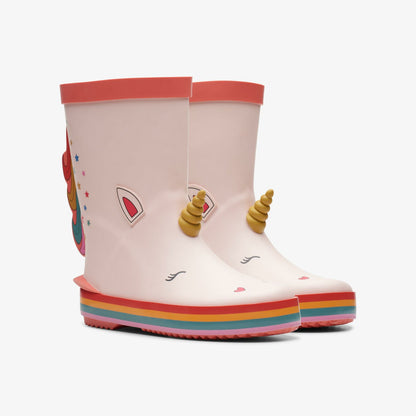 Clarks Tarri Run Toddler Pink Combination