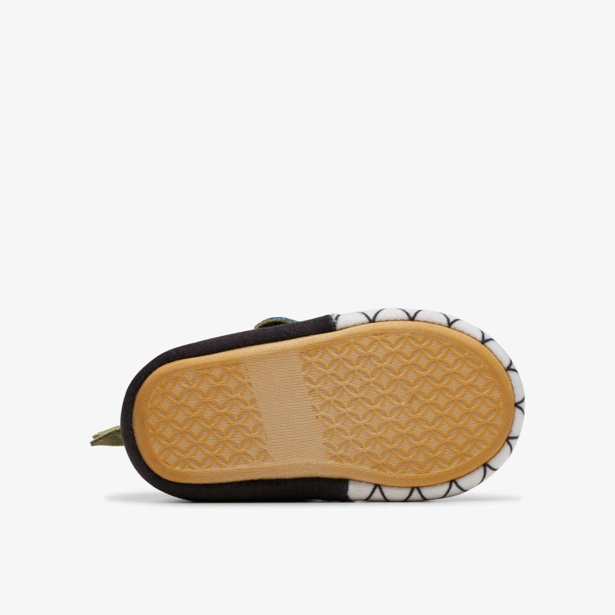 Clarks Fluffy Snug Toddler Khaki Combination