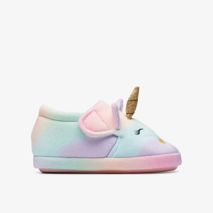 Clarks Fluffy Snug Toddler Multicolour
