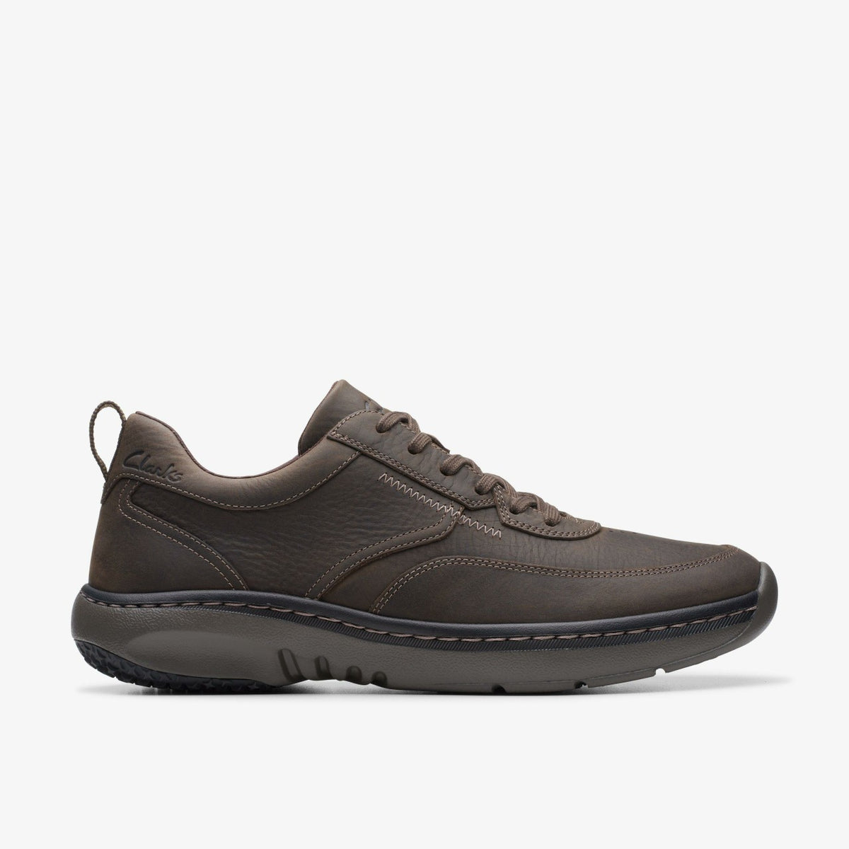 Clarks Clarks Pro Lace Dark Brown Tumbled