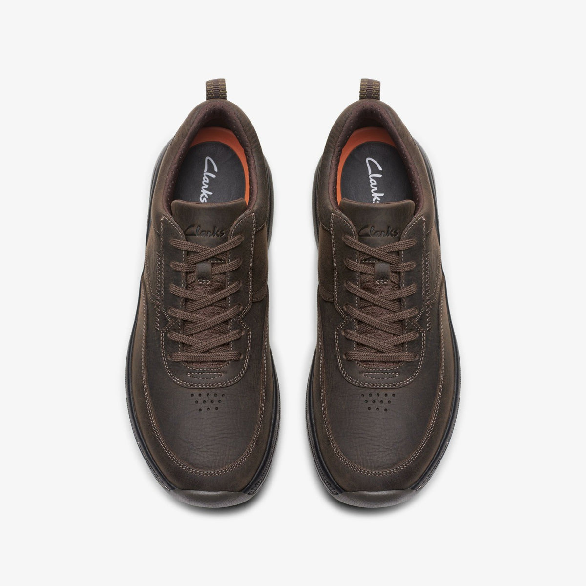 Clarks Clarks Pro Lace Dark Brown Tumbled