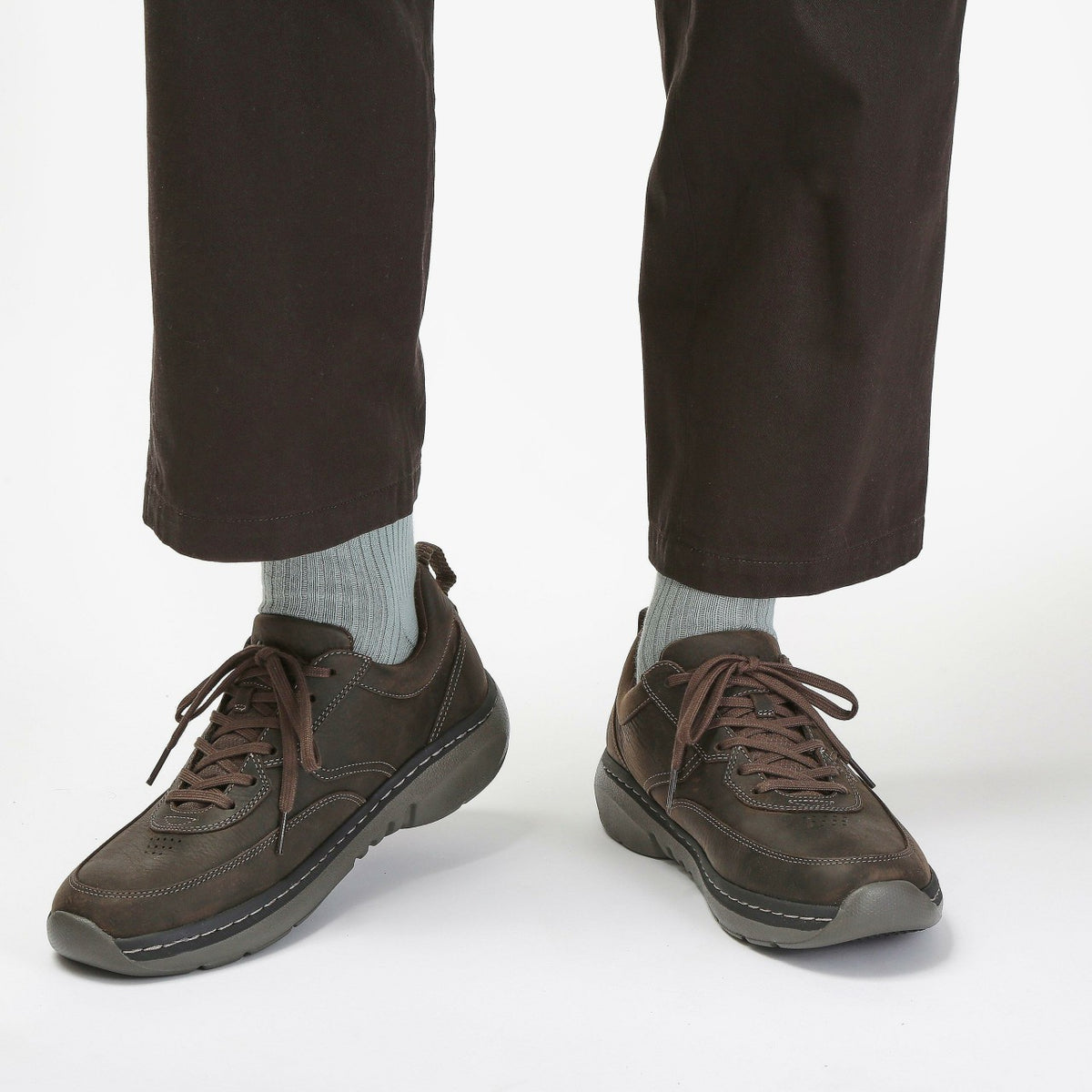 Clarks Clarks Pro Lace Dark Brown Tumbled