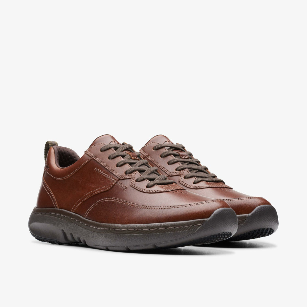Clarks Clarks Pro Lace Dark Tan Leather