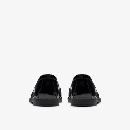Clarks Scala Loafer Kid Black Patent
