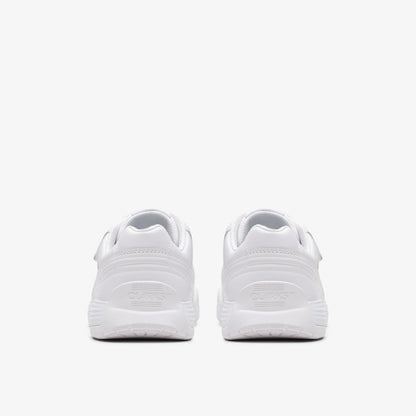 Clarks CICA Star Orb Youth White