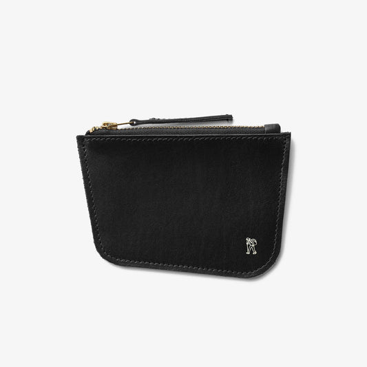 Clarks Wallabee Coin Black Leather