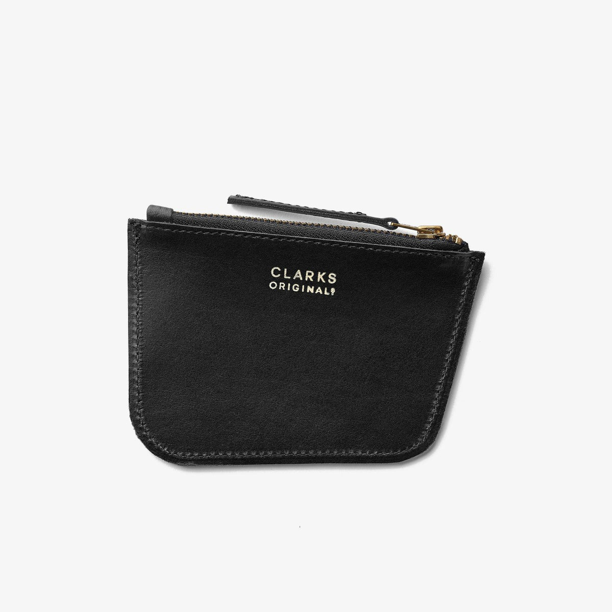 Clarks Wallabee Coin Black Leather