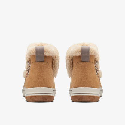 Clarks Brinkley Fur Tan