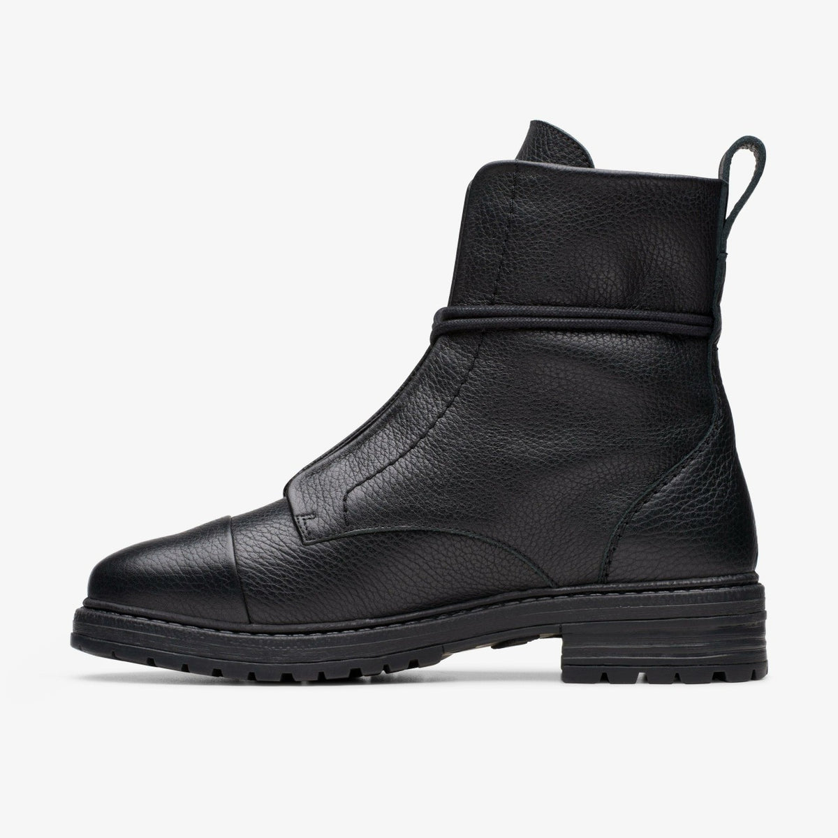 Clarks Rixley Lace Black Leather