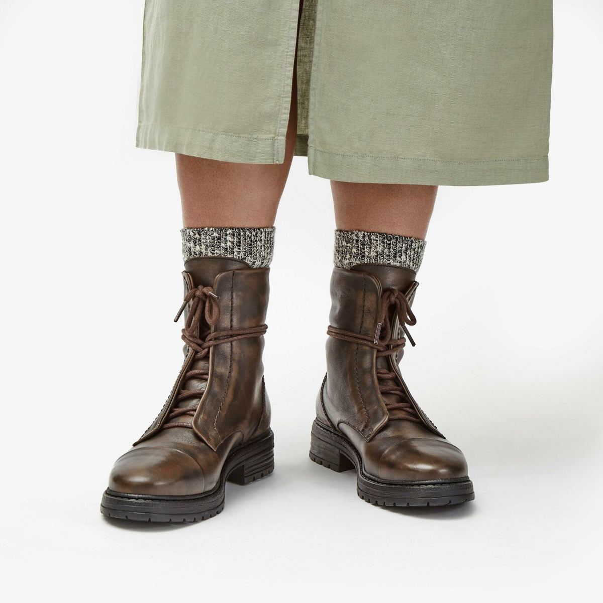 Clarks Rixley Lace Dark Brown Leather