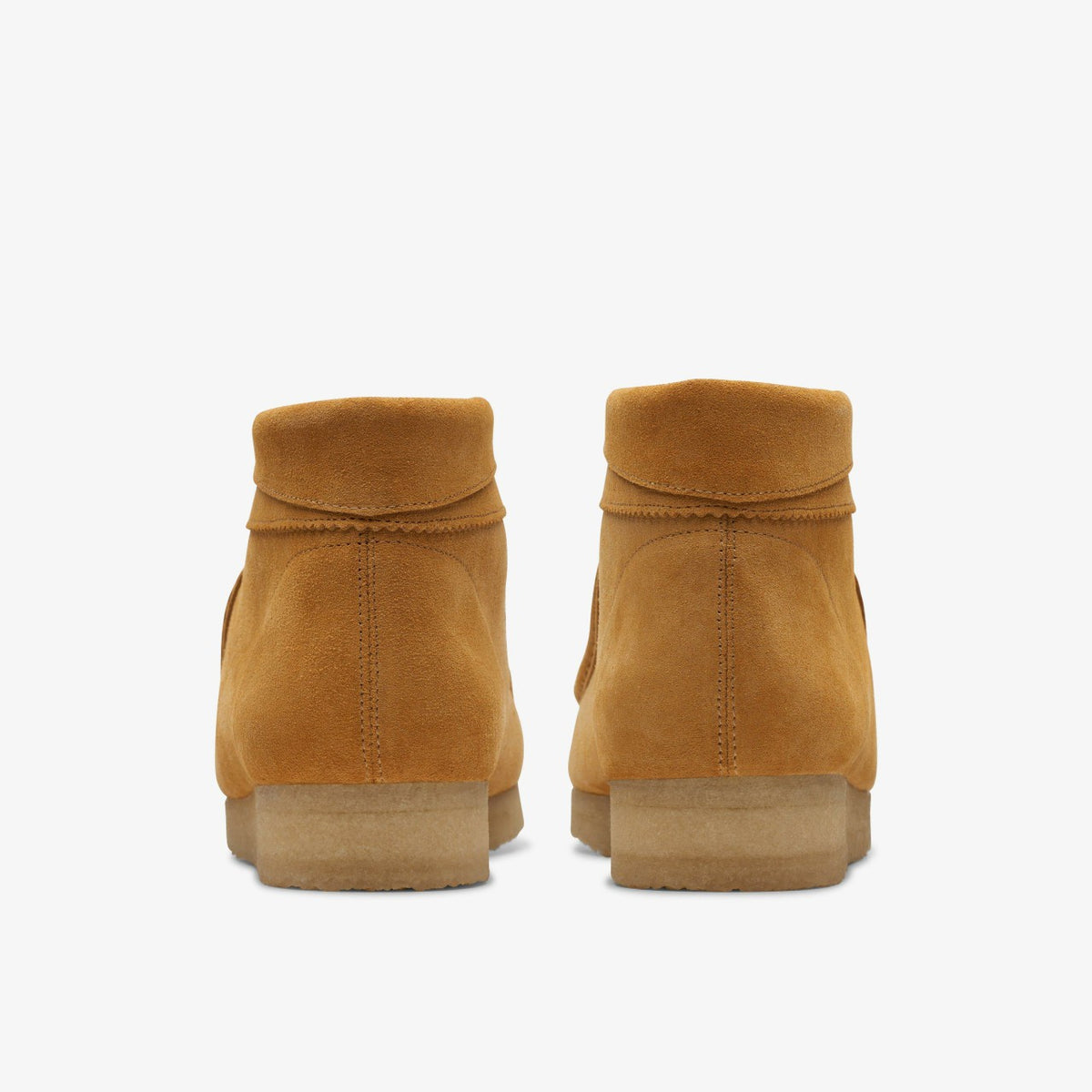 Clarks Wallabee Boot Tan Embroidery