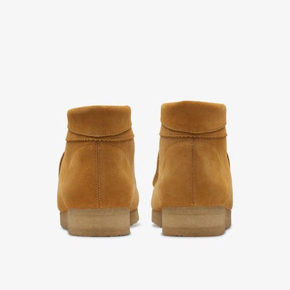 Clarks Wallabee Boot Tan Embroidery