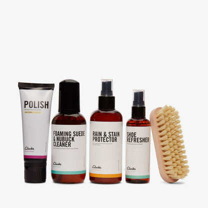 Clarks All Care Shoe Care Kit None