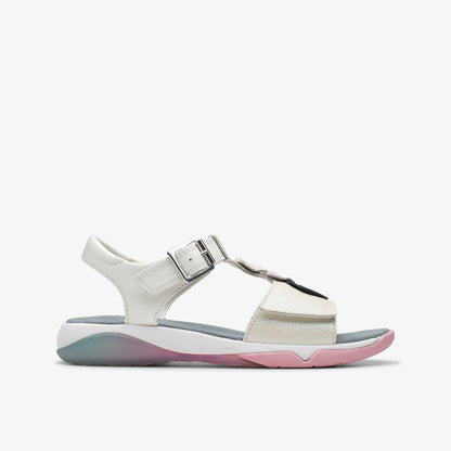 Clarks Osian Charm Kid White
