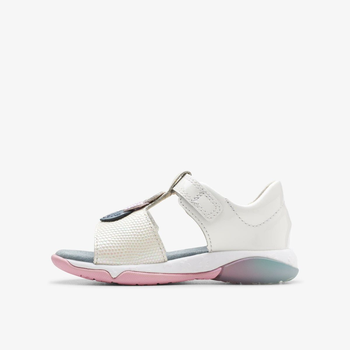 Clarks Osian Charm Toddler White