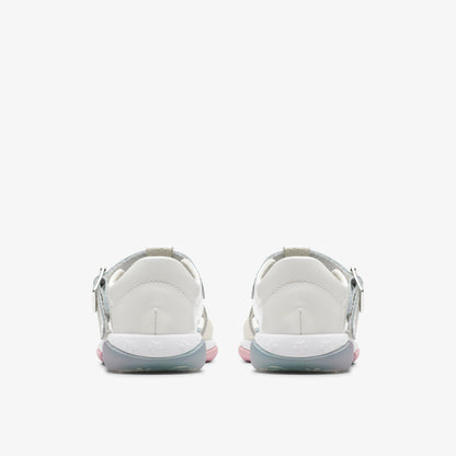 Clarks Osian Charm Toddler White