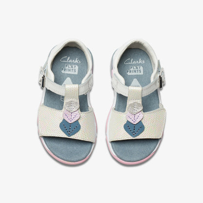 Clarks Osian Charm Toddler White