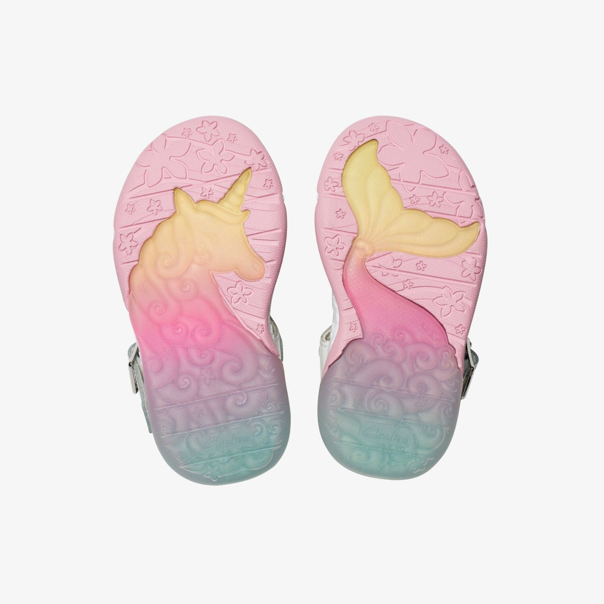 Clarks Osian Charm Toddler White