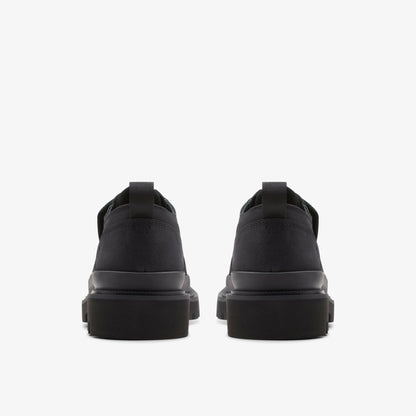 Clarks Badell Lace Black Nubuck