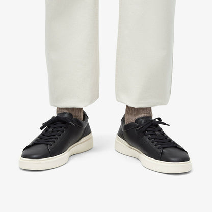 Clarks Craft Swift Black Leather