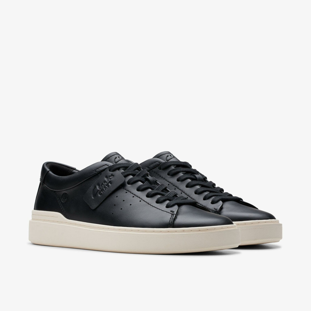 Clarks Craft Swift Black Leather