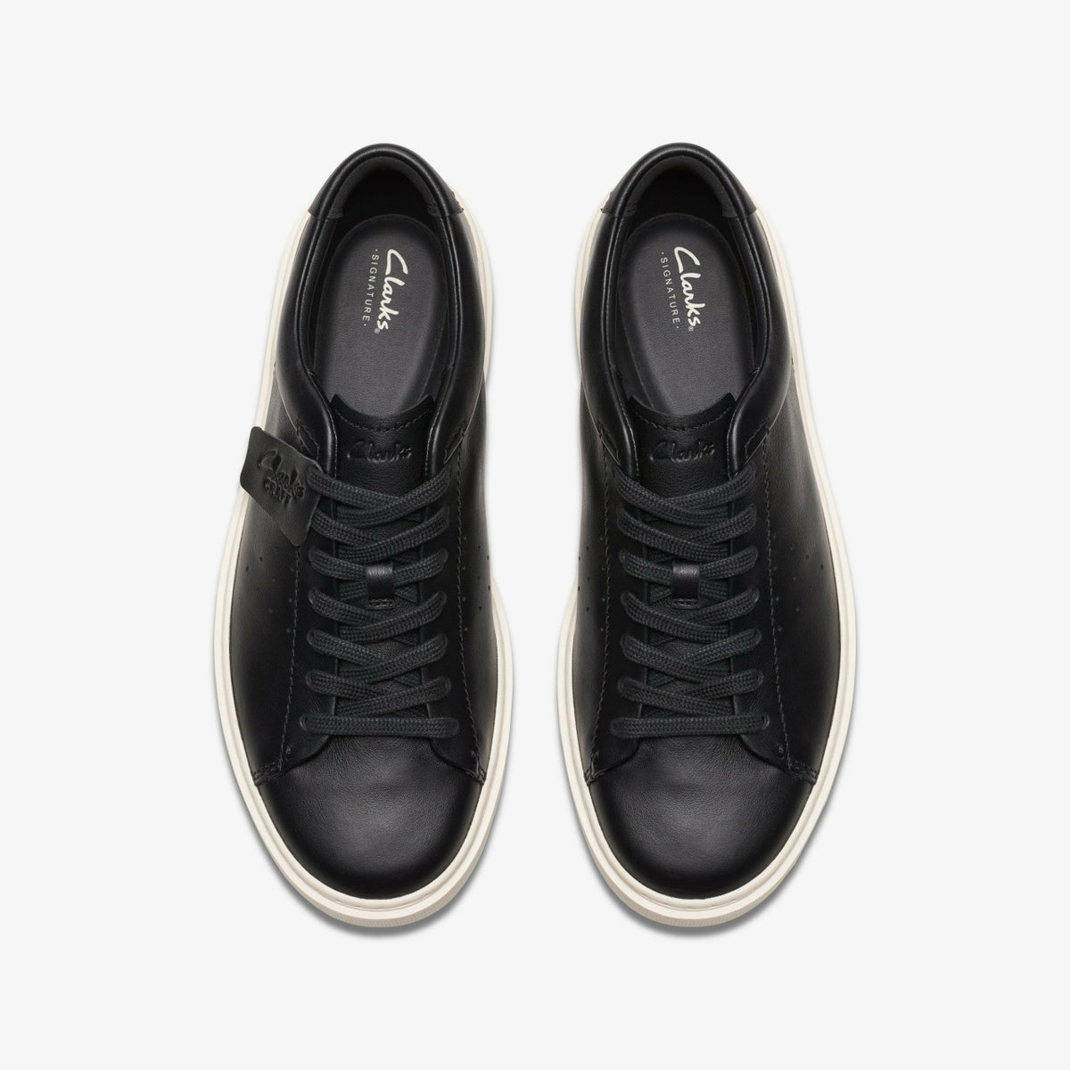 Clarks Craft Swift Black Leather
