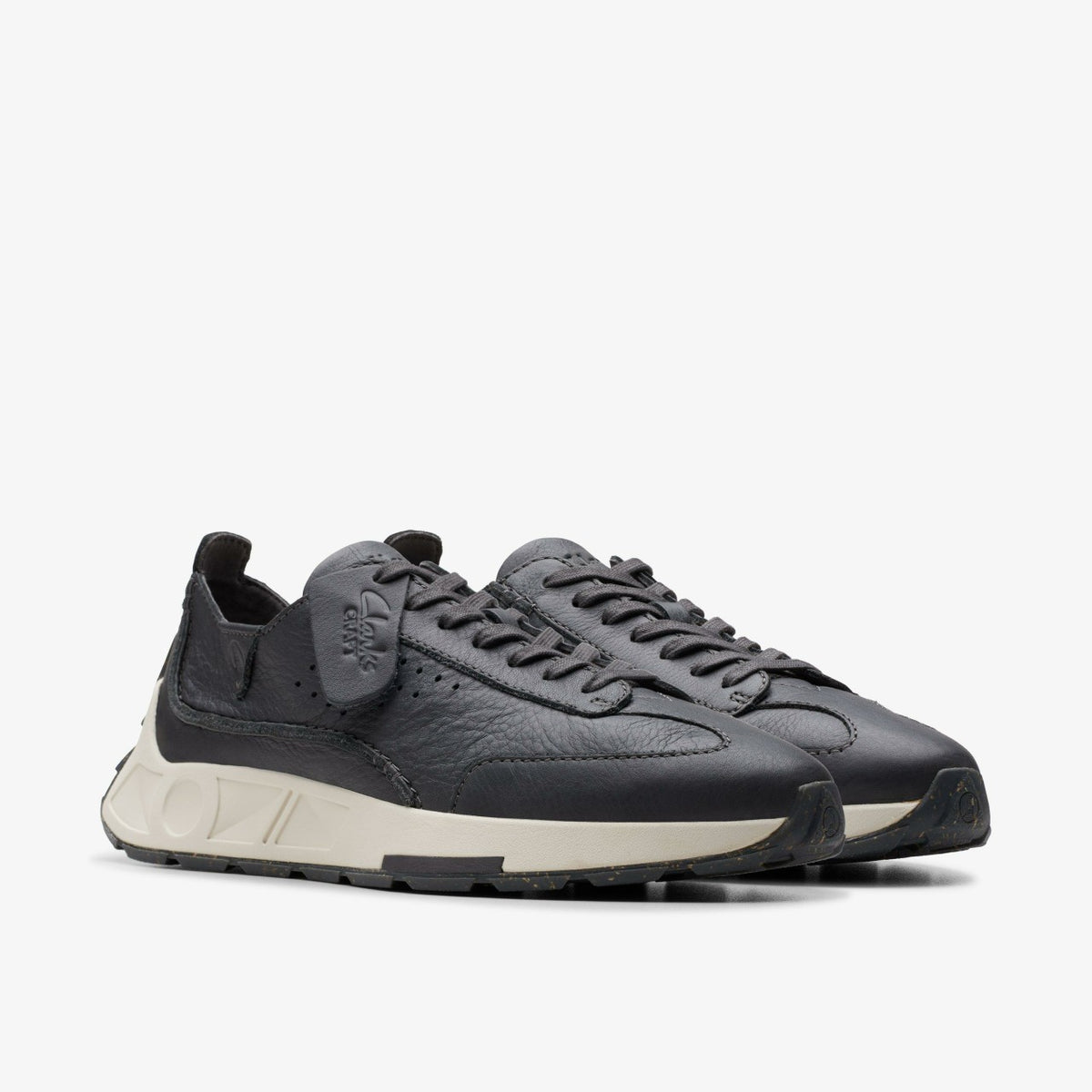 Clarks Craft Speed Dark Grey Leather