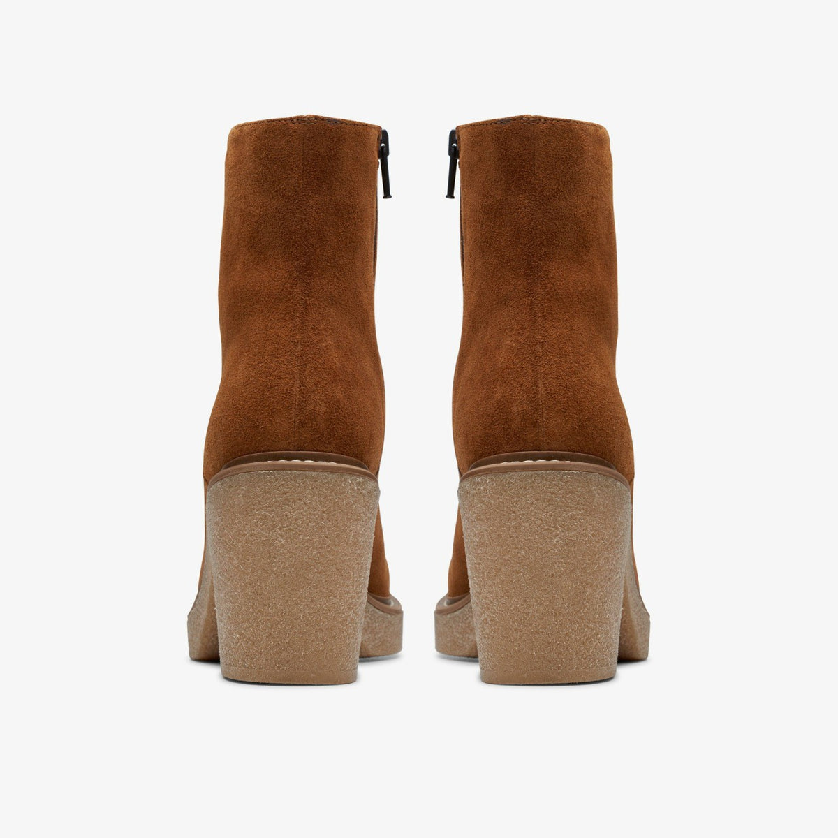 Clarks Colden Up Dark Tan Suede