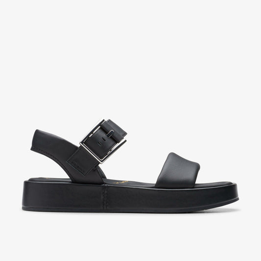 Clarks Alda Strap Black Leather