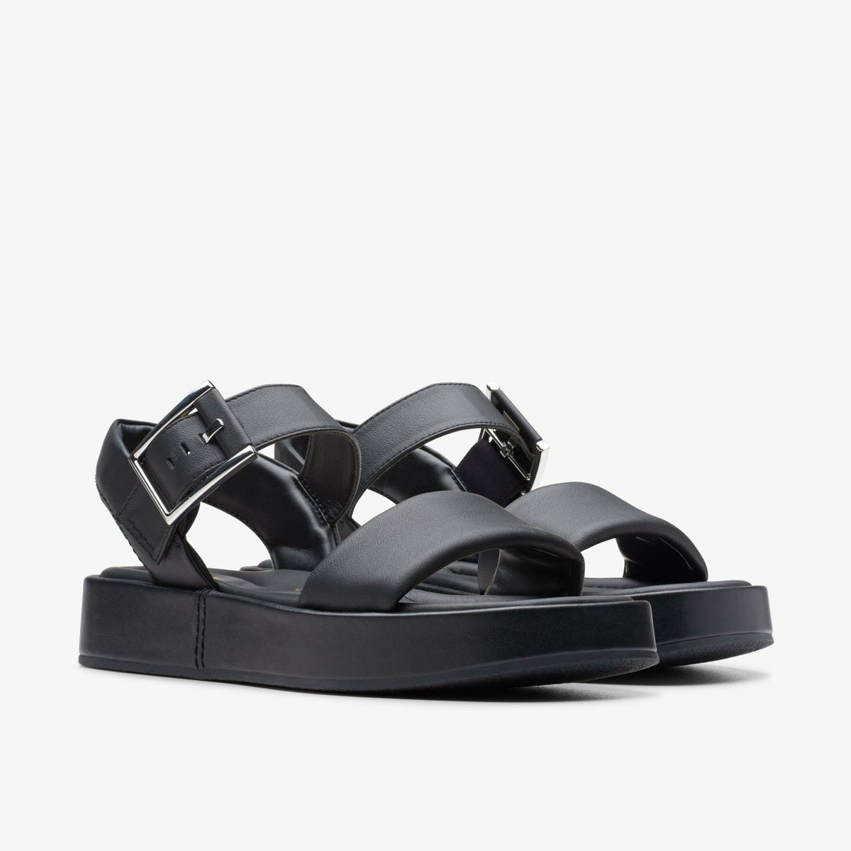 Clarks Alda Strap Black Leather