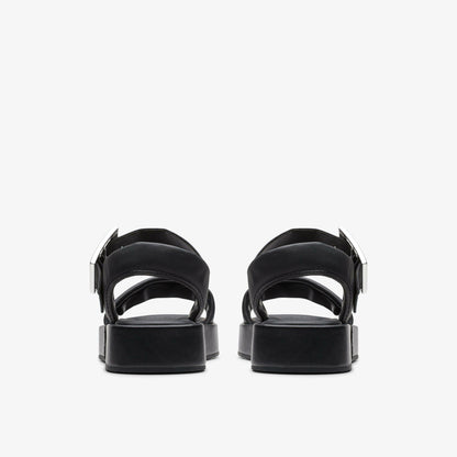 Clarks Alda Strap Black Leather