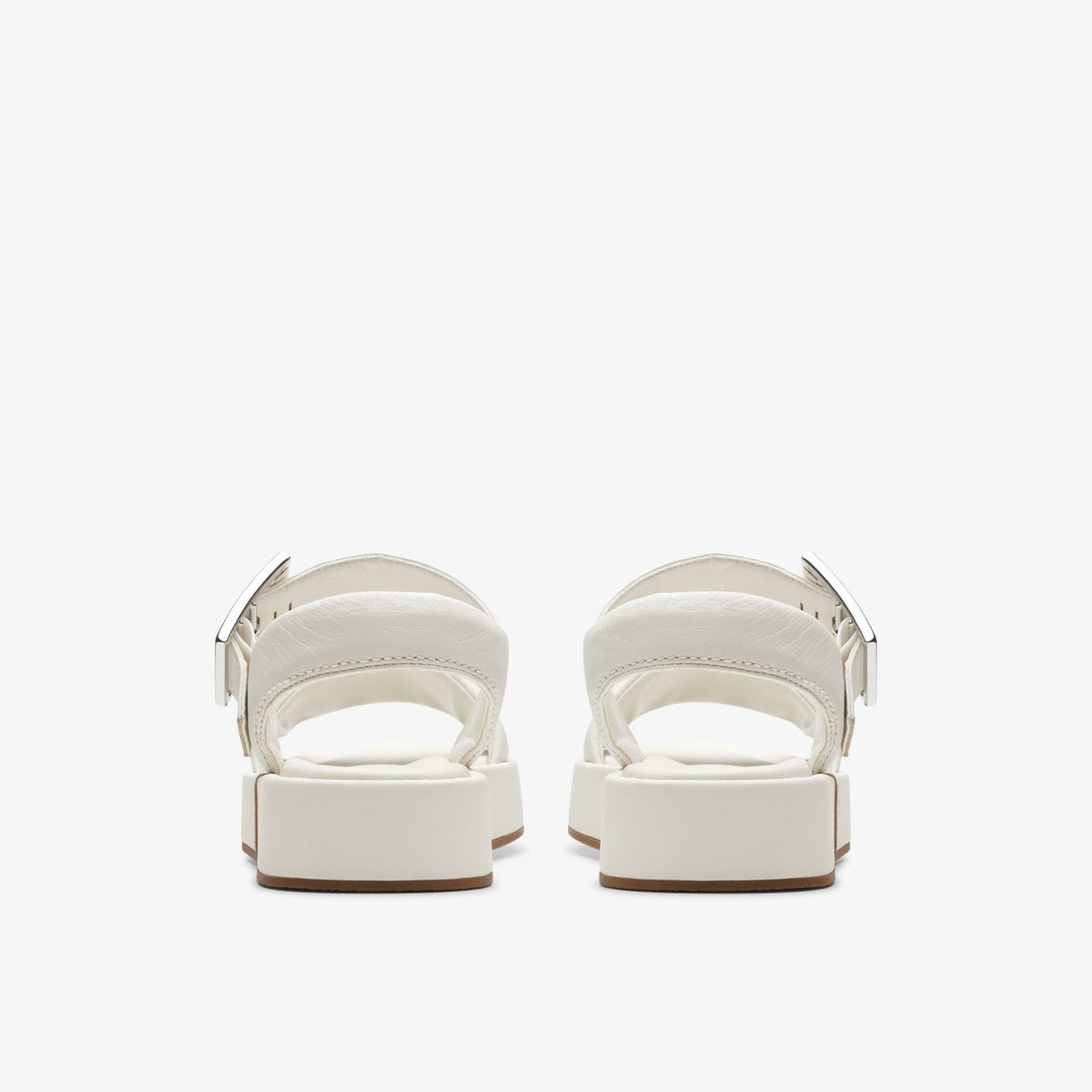 Clarks Alda Strap Off White Leather